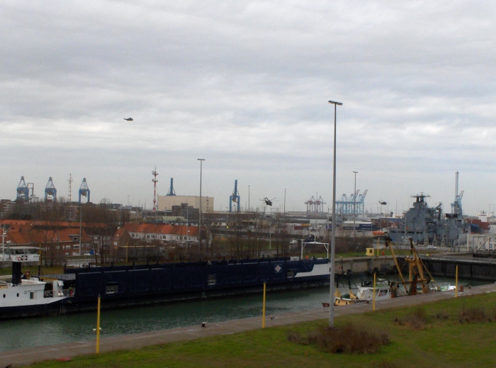 Schepen in sluis Schepen in sluis