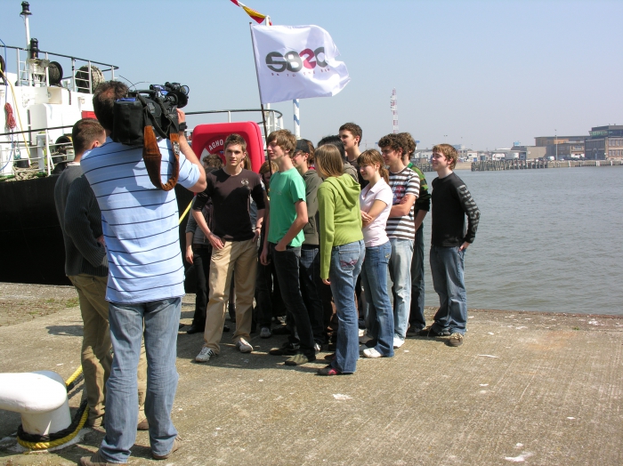 VTM nieuws op bezoek
