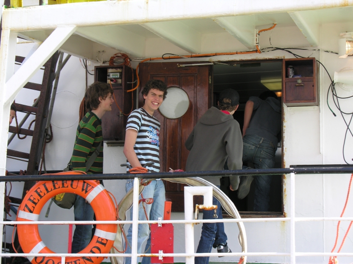 aan boord