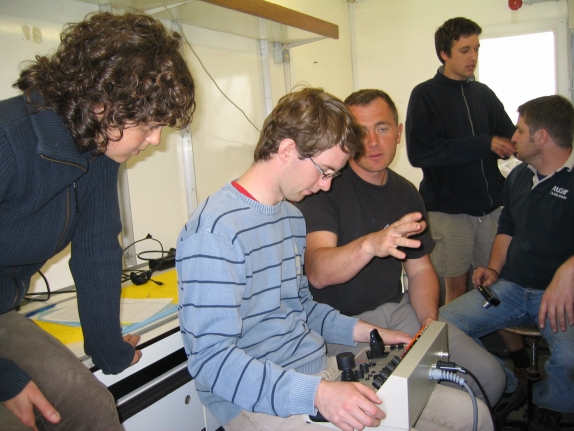 Teaching the students