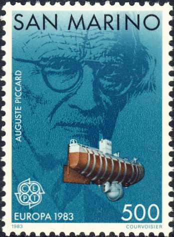 Zwitserse duikboot "Bathyscaphe Trieste" (1954)