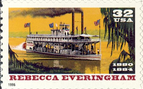 Amerikaans stoomschip "Rebecca Everingham" (1880-1884)