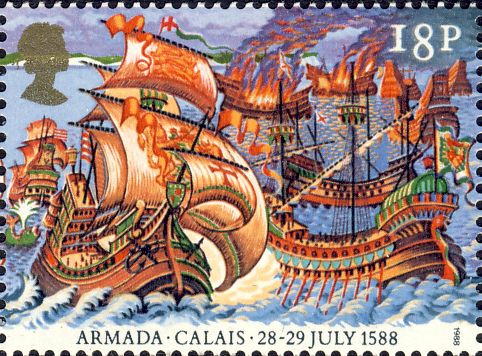 Spaanse Armada - Engelse vloot, 1588