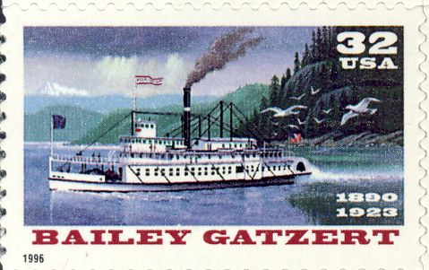Amerikaans stoomschip "Bailey Gatzert" (1890-1926)