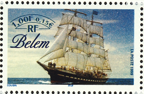 Frans schoolschip "Belem" (1896)
