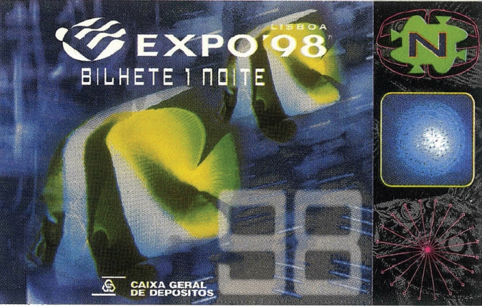 Toegangsticket Expo 98