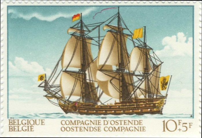 Belgische driemaster Oostendse Compagnie