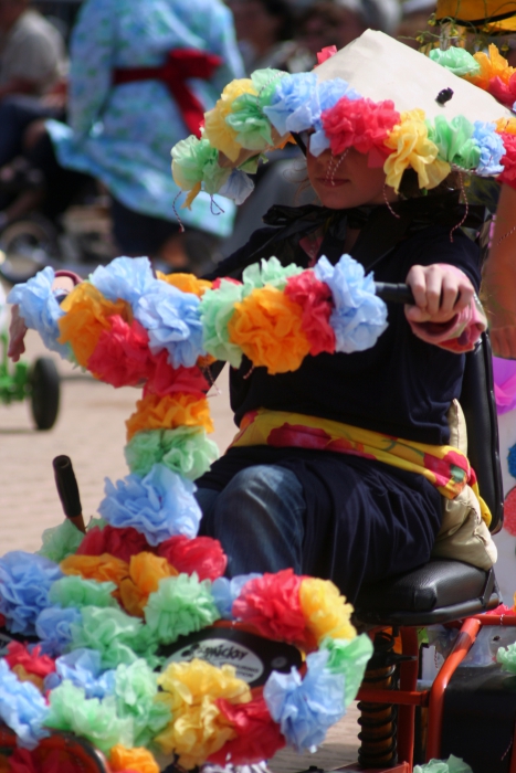 Kinderbloemencorso in Mariakerke