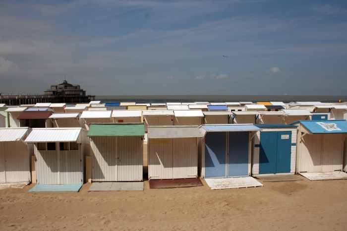 Strandhuisjes in Blankenberge Strandhuisjes in Blankenberge