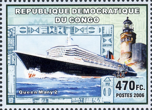 Brits passagiersschip "Queen Mary II" (2004)