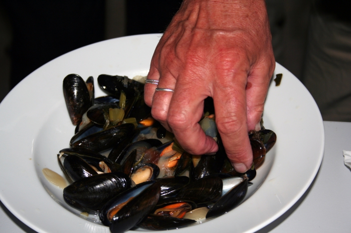 Bord Mosselen