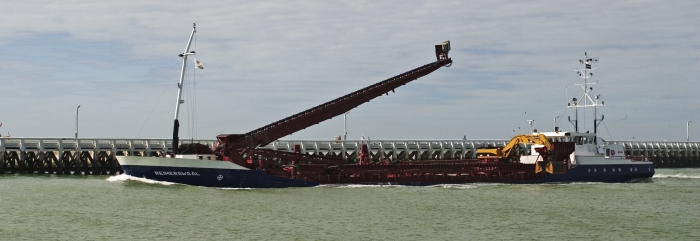 Schip met zand