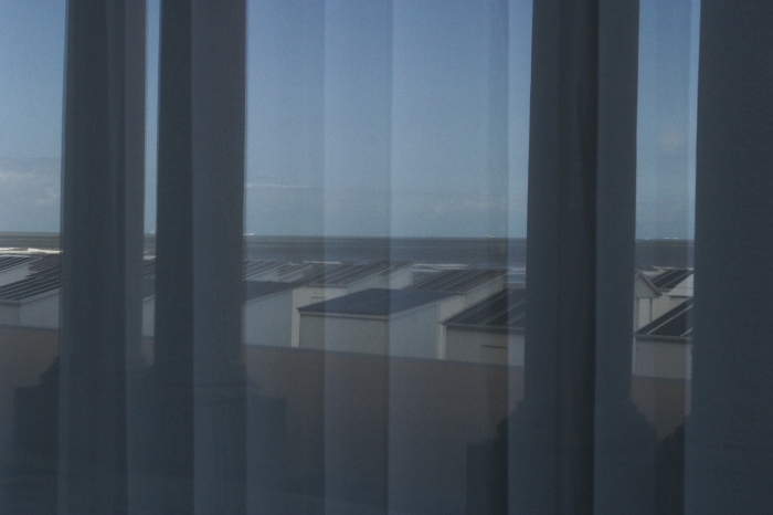 Reflexie van het strand