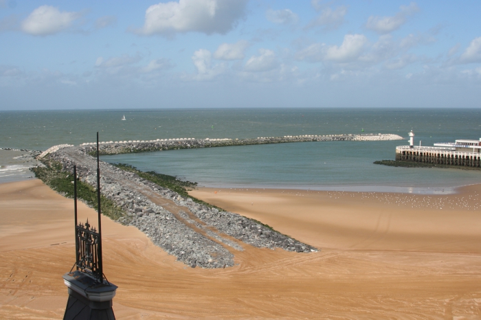 nieuwe westdam Oostende