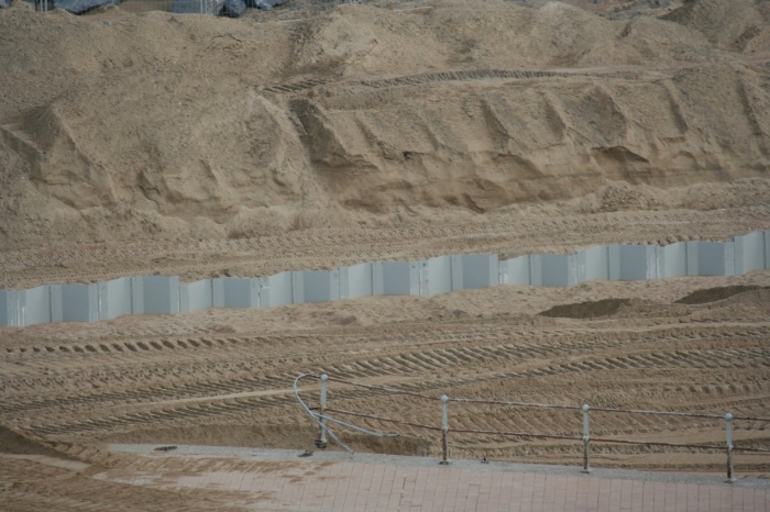 Werken aan Heldenplein Oostende