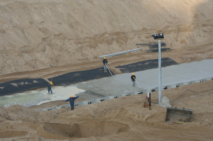 Werken aan Heldenplein Oostende