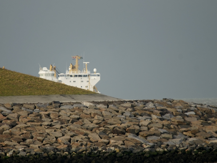 Paula reaching Rotterdam Maasvlakte