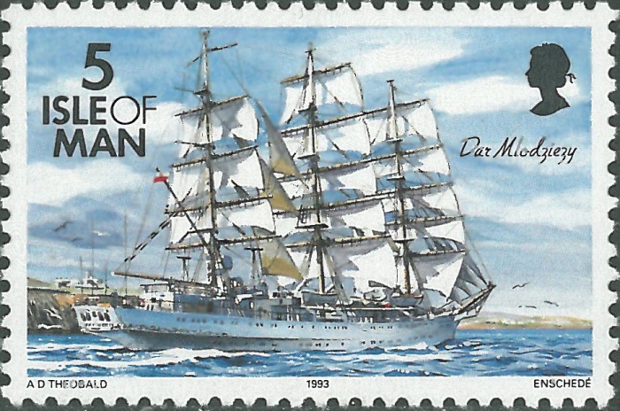 Pools schoolschip "Dar Mlodziezy"  (1982)