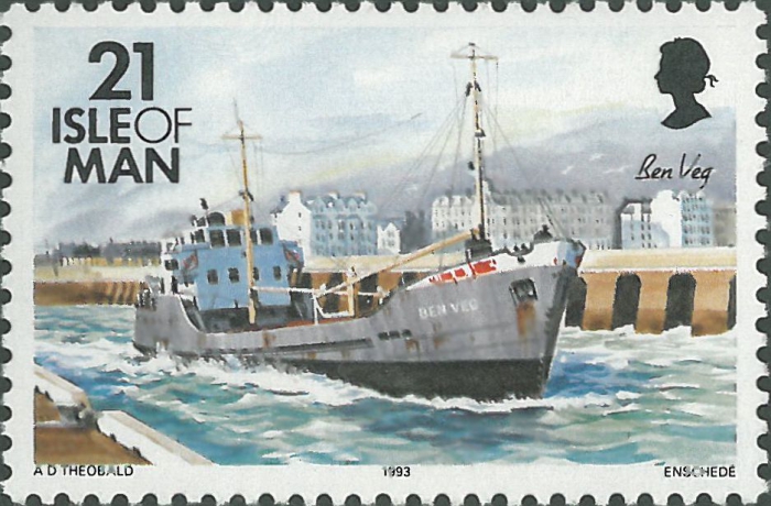 Brits cargo schip "Ben Veg" (1965-1991)