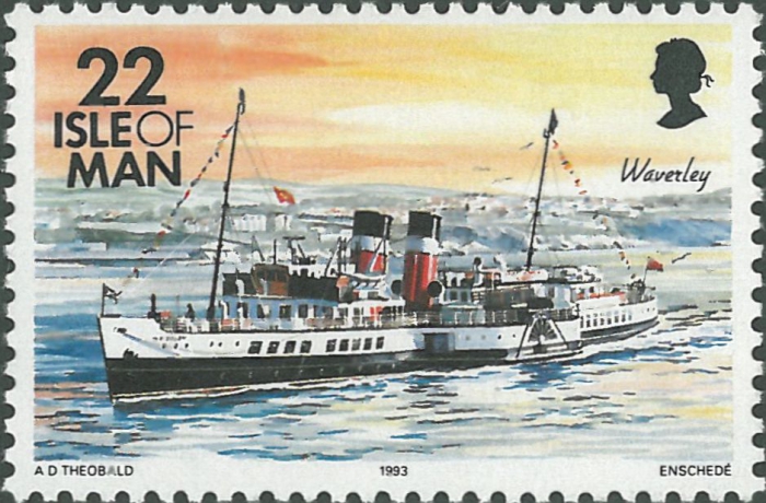Britse raderstoomboot "PS Waverley" (1947)