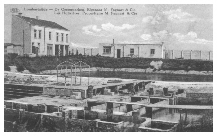 Lombartzijde - De Oesterparken. Eigenaar M. Fagnart & Cie