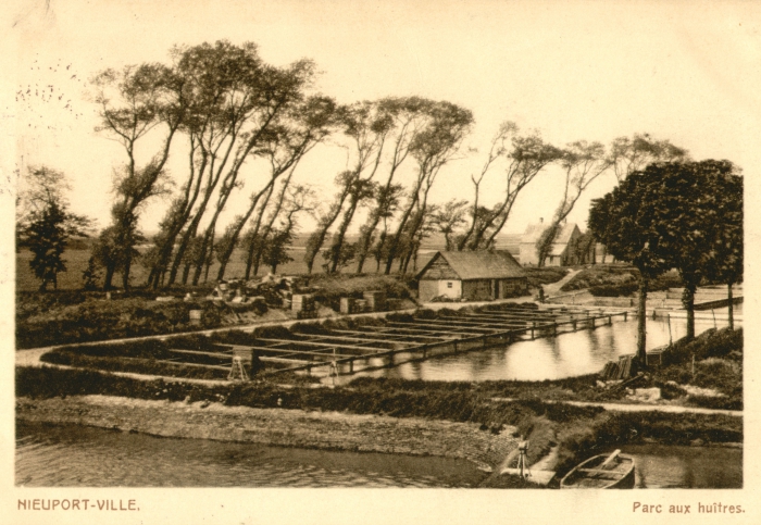 Nieuport Ville. Parc aux huîtres. Nieuport Ville. Parc aux huîtres.