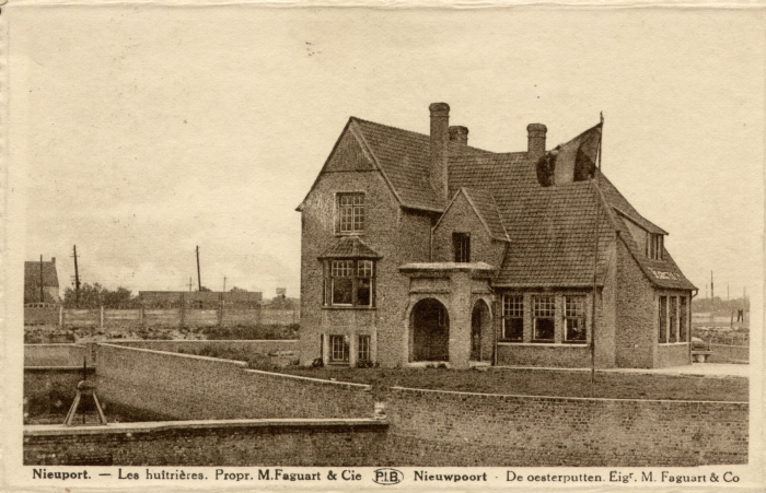 Nieuwpoort - De oesterputten. Eigenaar M. Faguart & Co Nieuwpoort - De oesterputten. Eigenaar M. Faguart & Co