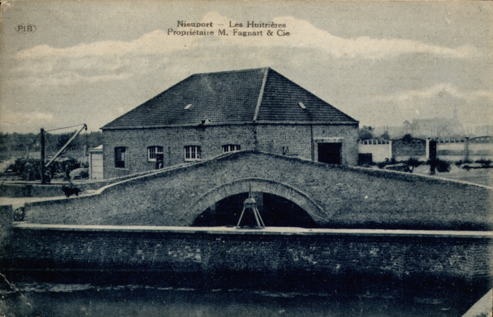 Nieuport - Les Huîtrières. Propriétaire M. Fagnart & Cie Nieuport - Les Huîtrières. Propriétaire M. Fagnart & Cie