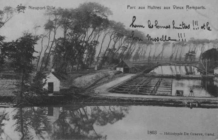 Nieuport-Ville. Parc aux Huîtres aux Vieux Remparts Nieuport-Ville. Parc aux Huîtres aux Vieux Remparts