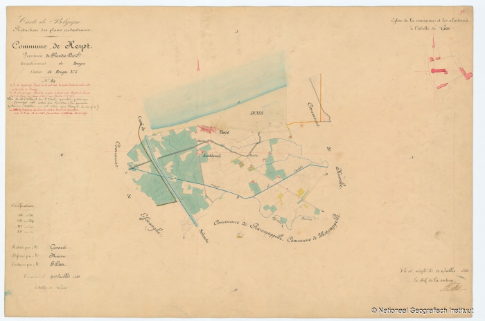 Commune de Heyst - 1853
