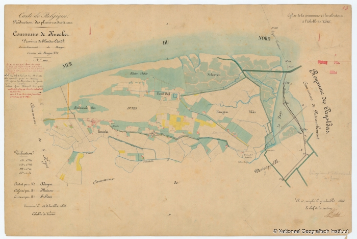 Commune de Knocke - 1853