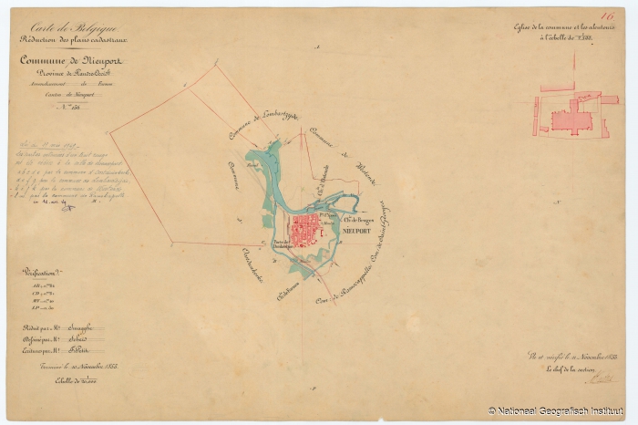 Commune de Nieuport - 1853