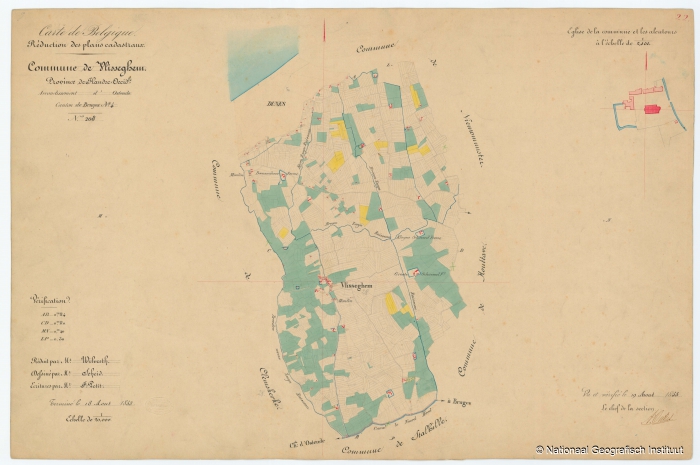 Commune de Vlisseghem - 1853