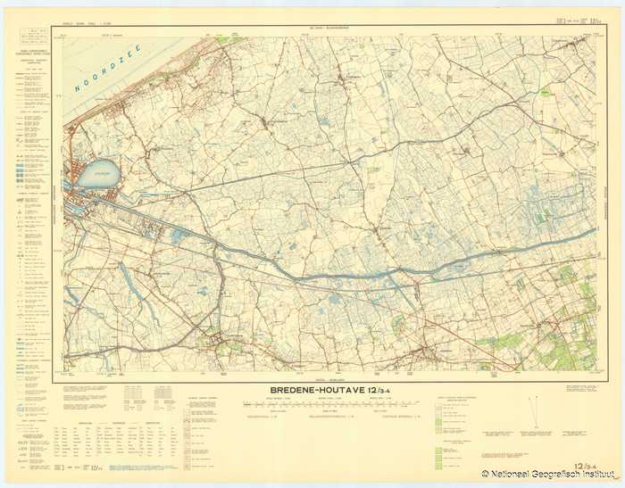 Bredene - Houtave 12/3-4 - 1956