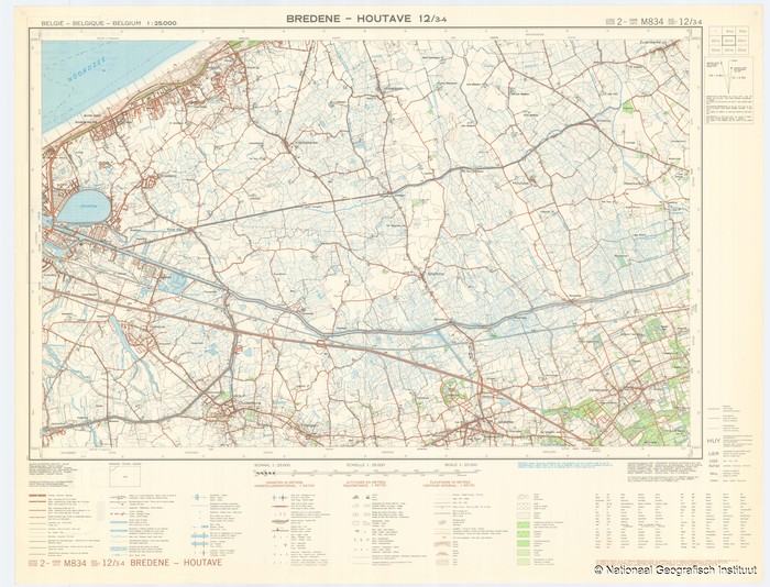 Bredene - Houtave 12/3-4 - 1969