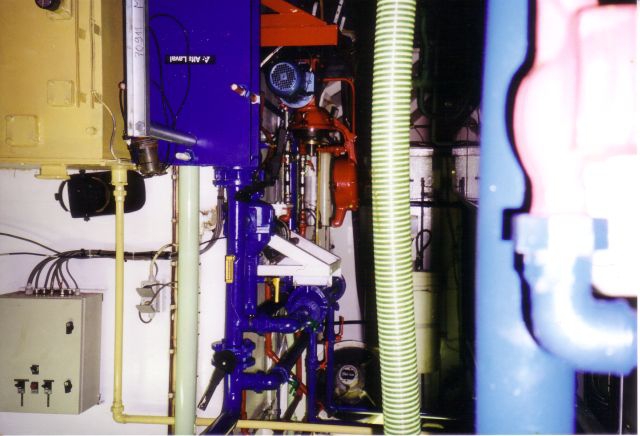 Detail machinekamer