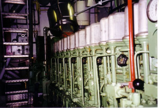 Detail machinekamer