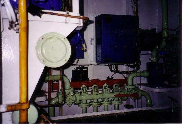 Detail machinekamer