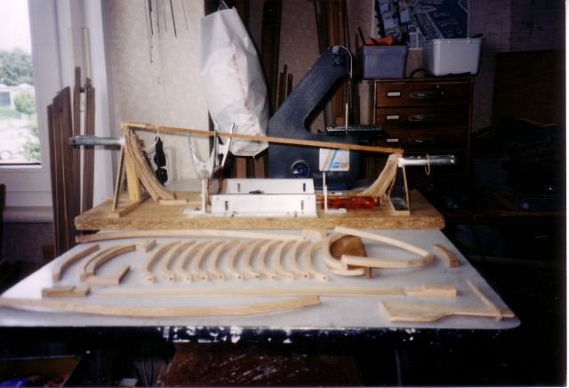 Bouw scheepsmodel