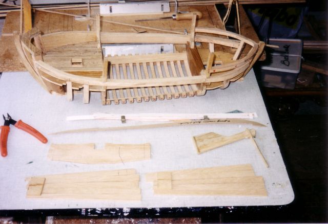 Bouw scheepsmodel