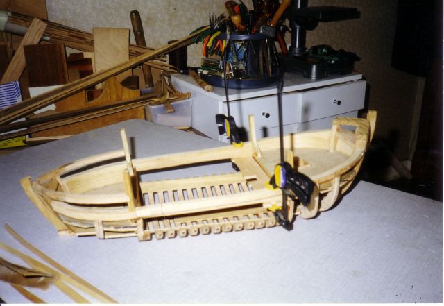 Bouw scheepsmodel