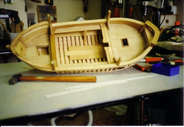 Bouw scheepsmodel