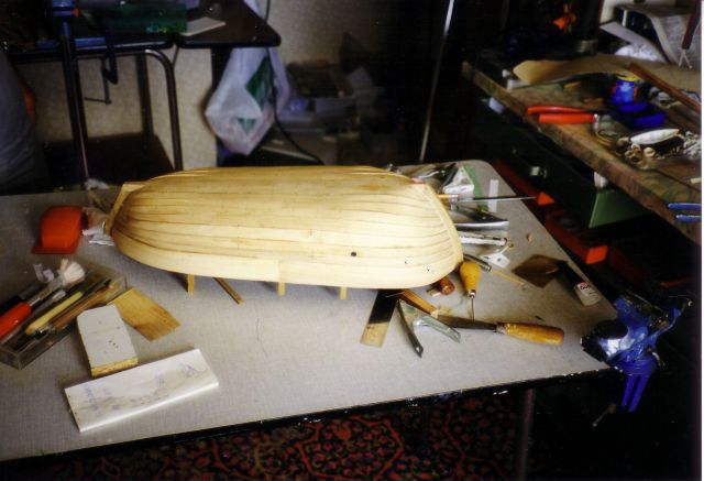 Bouw scheepsmodel