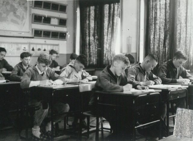In de Rijksvisserijschool In de Rijksvisserijschool