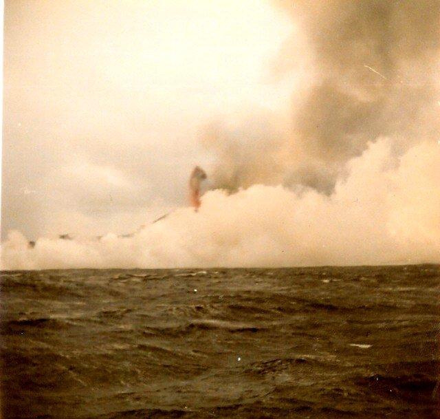 Ontstaan van eiland Surtsey Ontstaan van eiland Surtsey