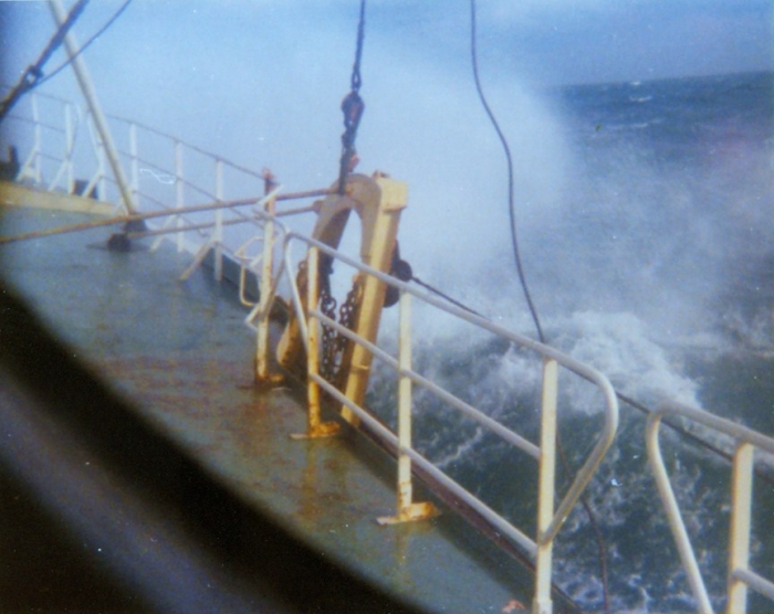 N.45 bij stormweer