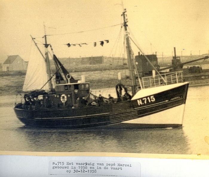 Proefreis van de N.715 Marcel (Bouwjaar 1958)