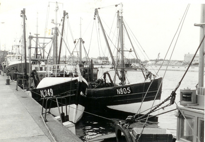 N.349 (Bouwjaar 1957) en N.805 N.349 (Bouwjaar 1957) en N.805