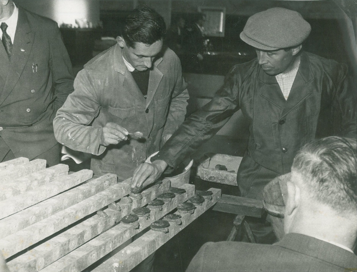Bezoek aan "Halewyck & Cie" 17 oktober 1959