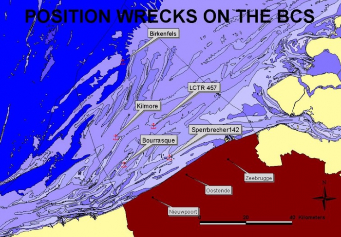 Bewremabi wreck locations